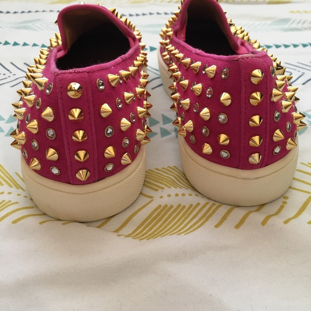 Christian Louboutin pink slip on - Picture 4 of 8